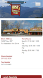 Mobile Screenshot of hinesgeneralstore.net